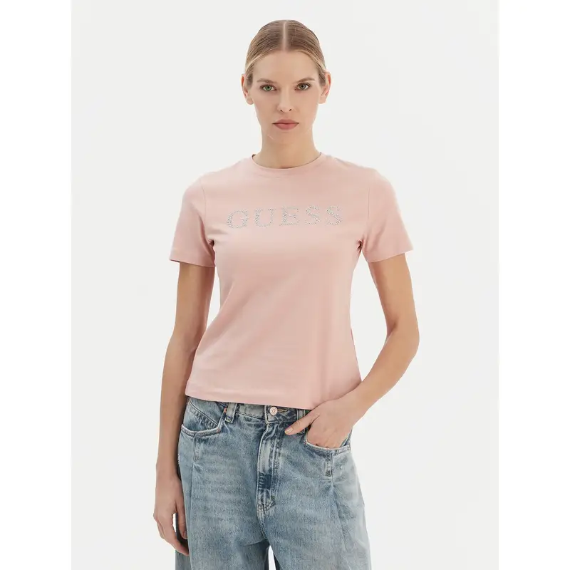 Guess T-shirt Rosa 3861884