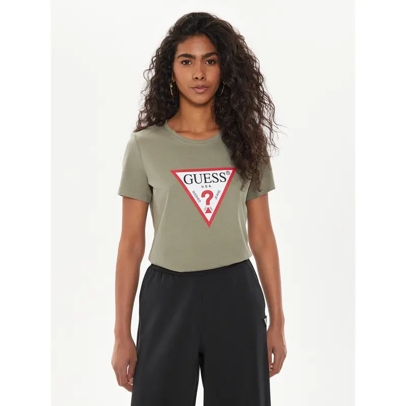 Guess T-shirt Verde 3205784