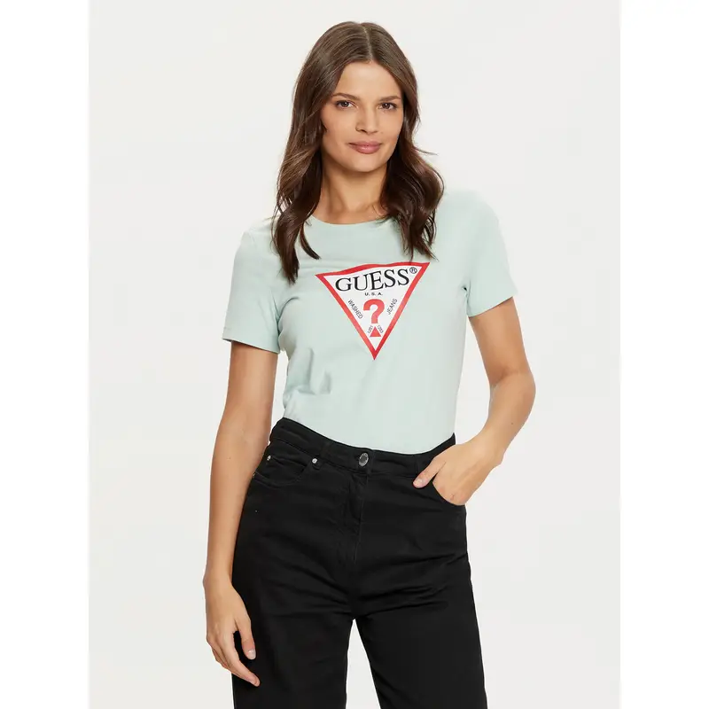 Guess T-shirt Verde 3936994