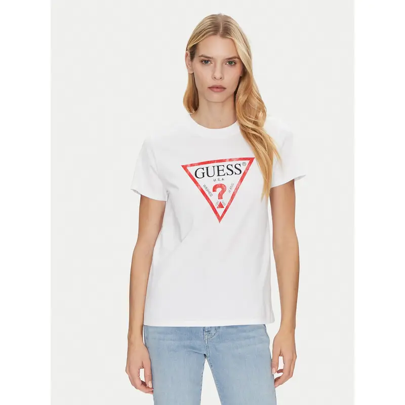 Guess T-shirt Bianco 3216504