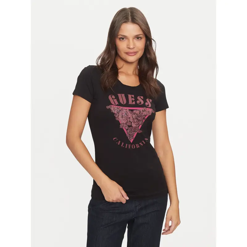 Guess T-shirt Nero 3207168