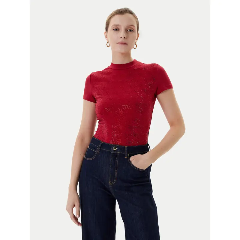 Guess T-shirt Bordeaux 4189403