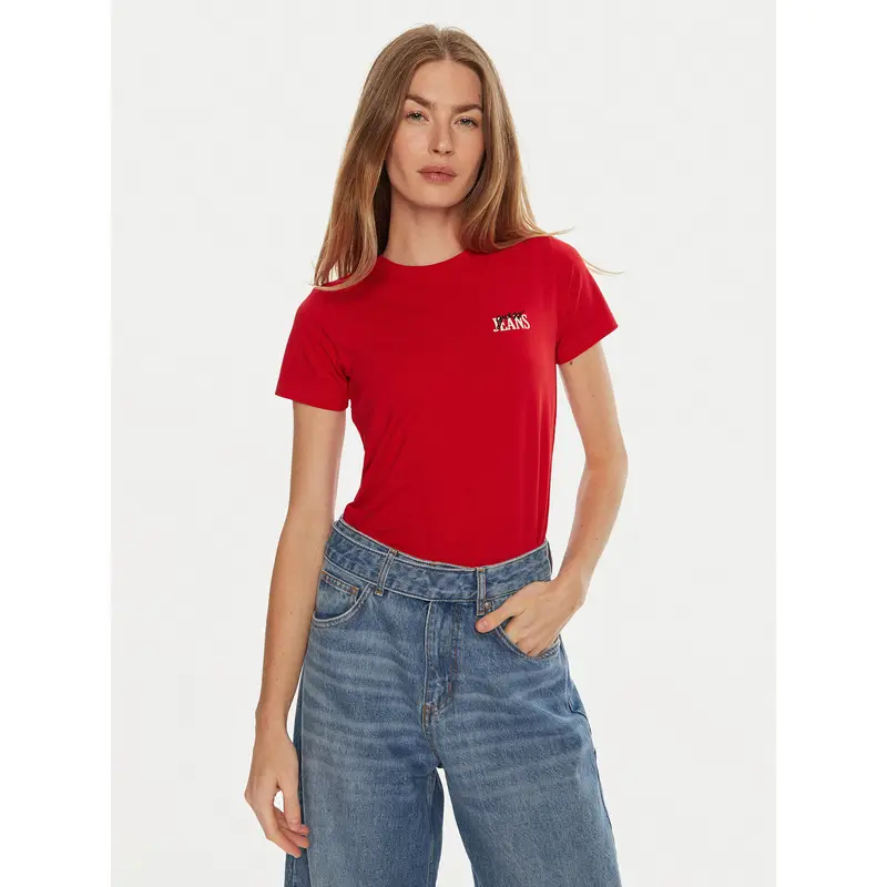 Guess T-shirt Rosso 3206957
