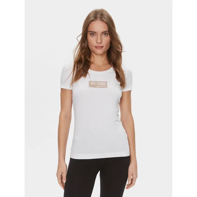 Guess T-shirt Bianco 3949791