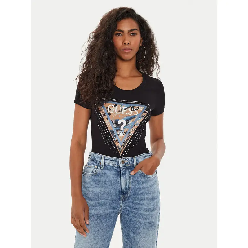 Guess T-shirt Nero 4164193