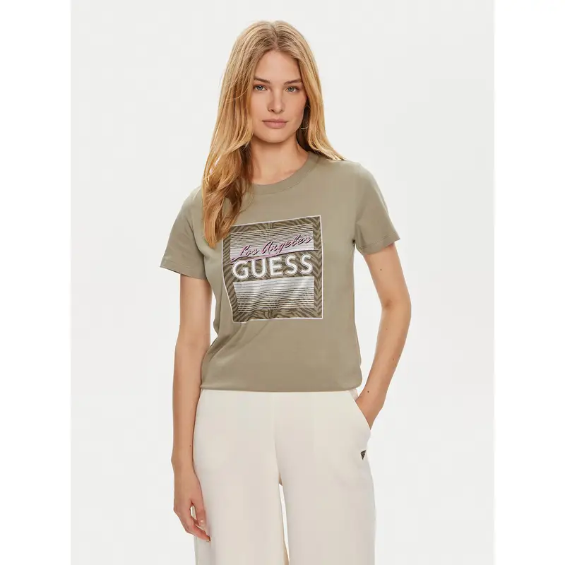 Guess T-shirt Verde 3205805