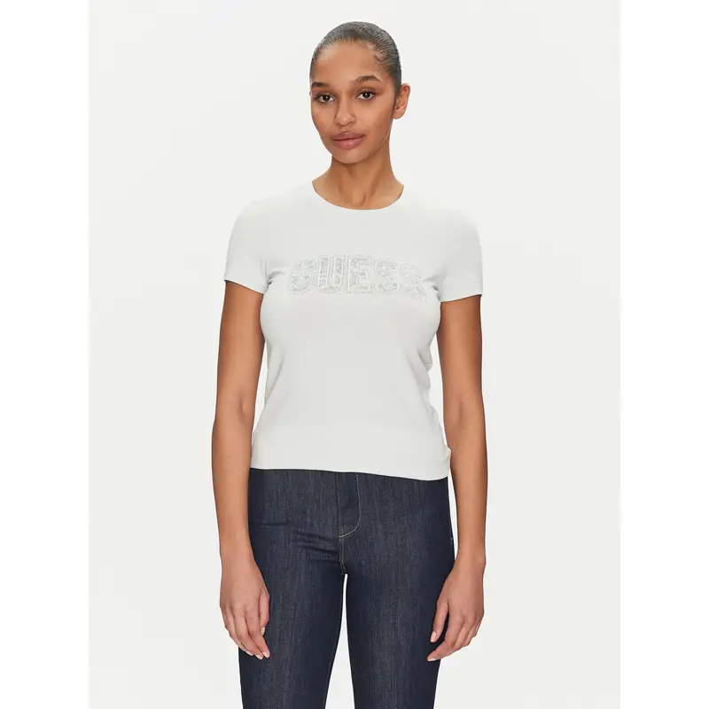 Guess T-shirt Azzurro 3216531