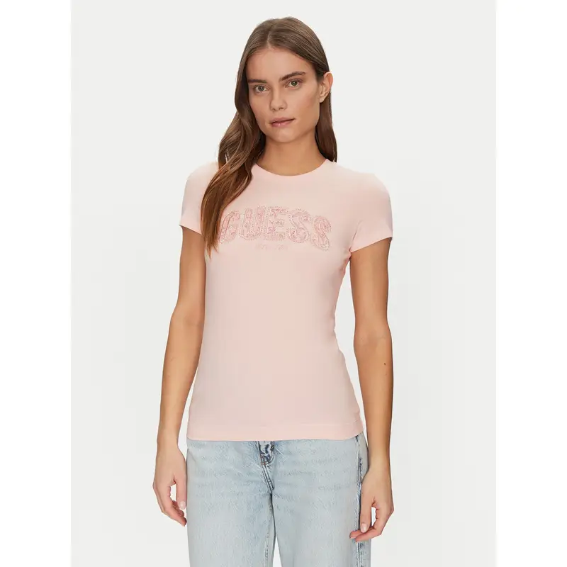 Guess T-shirt Rosa 3216530