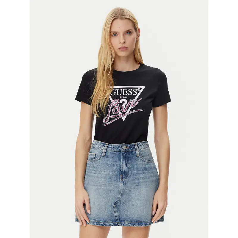 Guess T-shirt Nero 3216538