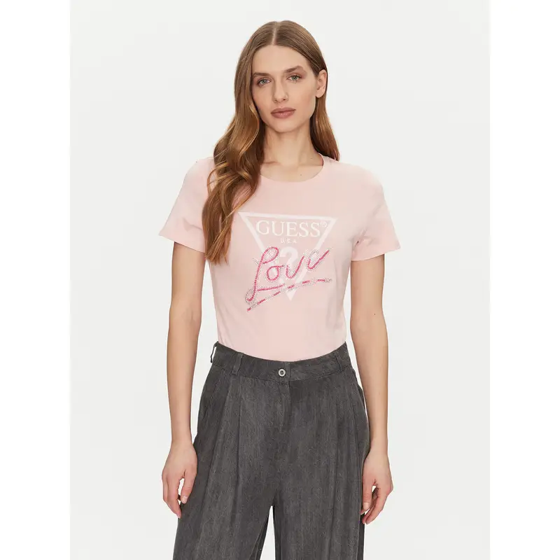 Guess T-shirt Rosa 3216537