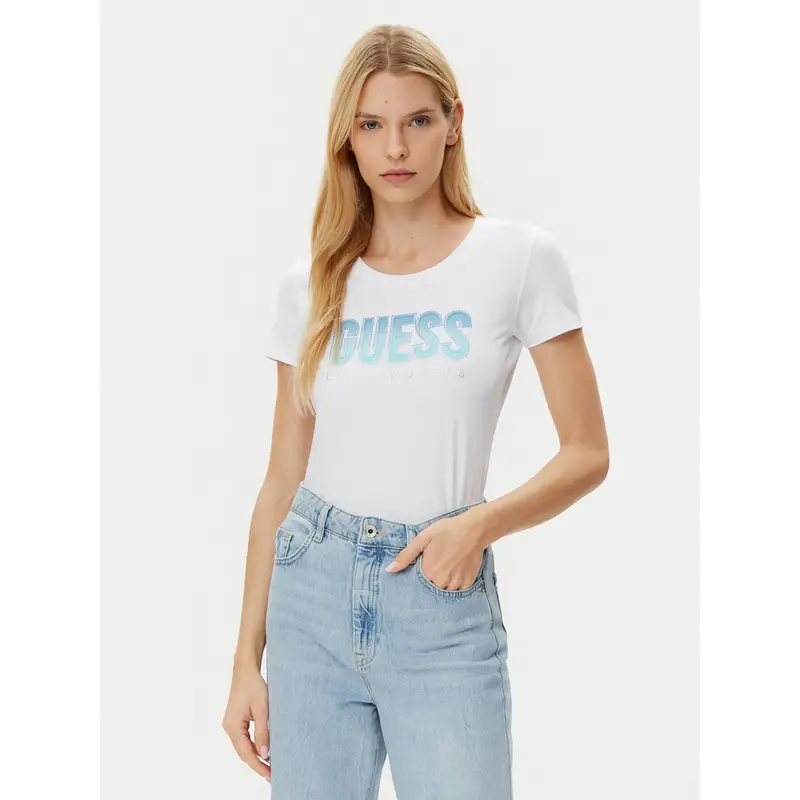 Guess T-shirt Bianco 3216550