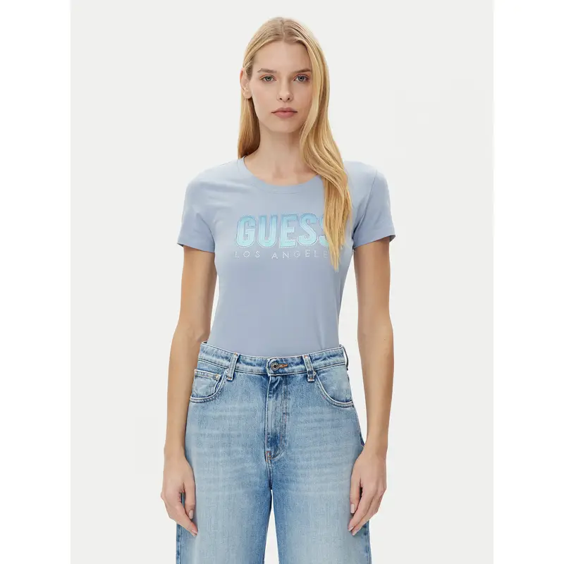 Guess T-shirt Blu 3216549