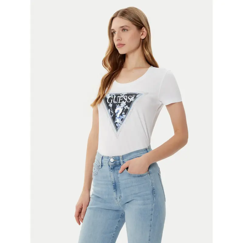 Guess T-shirt Bianco 3211490
