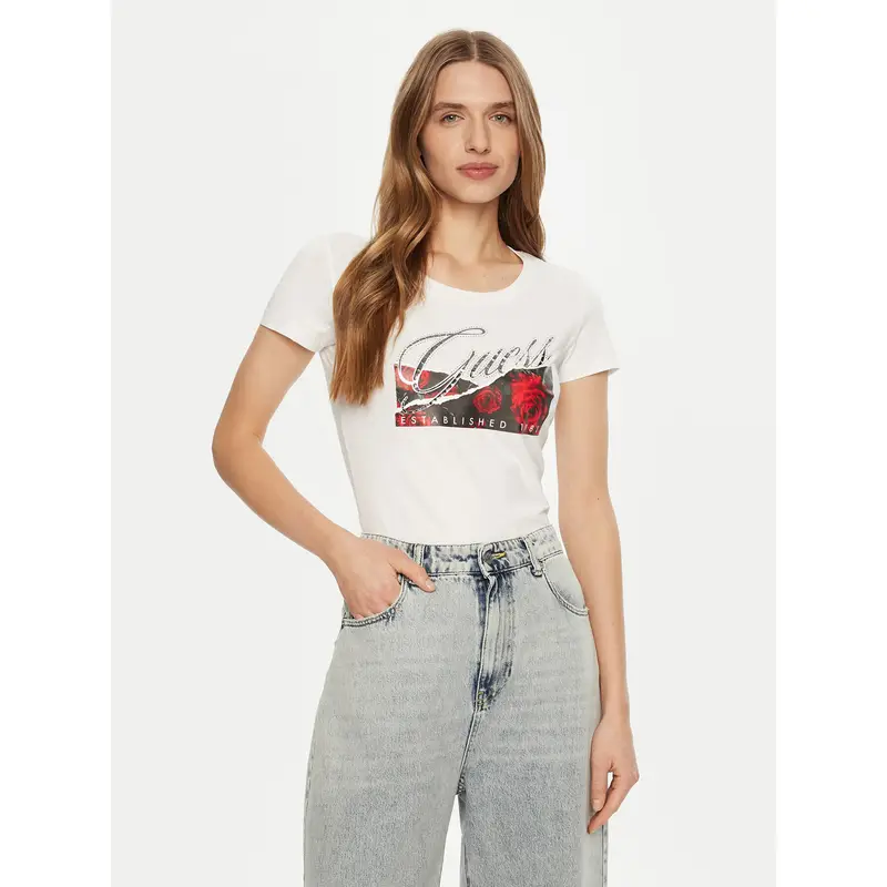 Guess T-shirt Bianco 3211494