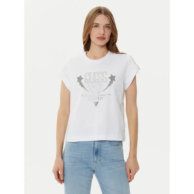 Guess T-shirt Bianco 3211499