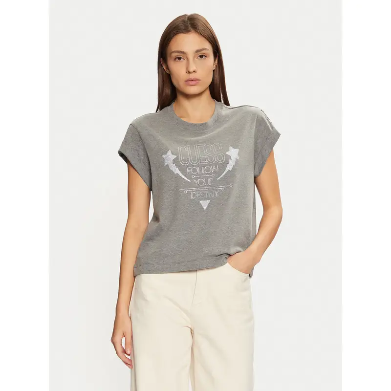 Guess T-shirt Grigio 3490654