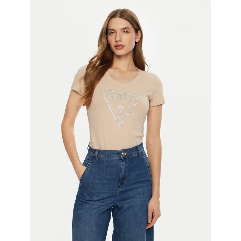 Guess T-shirt Beige 3211509