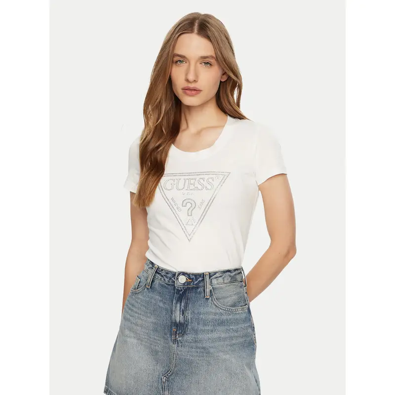 Guess T-shirt Bianco 3490655