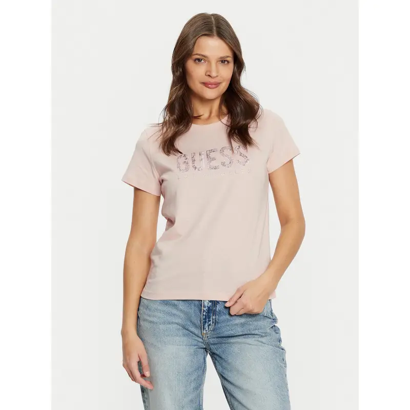Guess T-shirt Beige 3211514