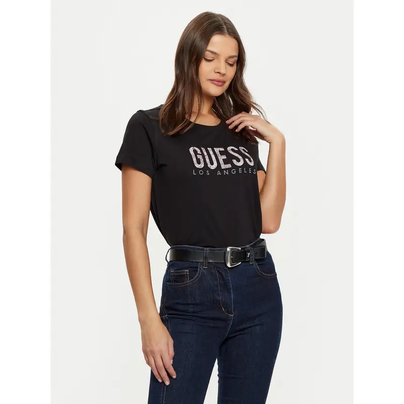 Guess T-shirt Nero 3211516