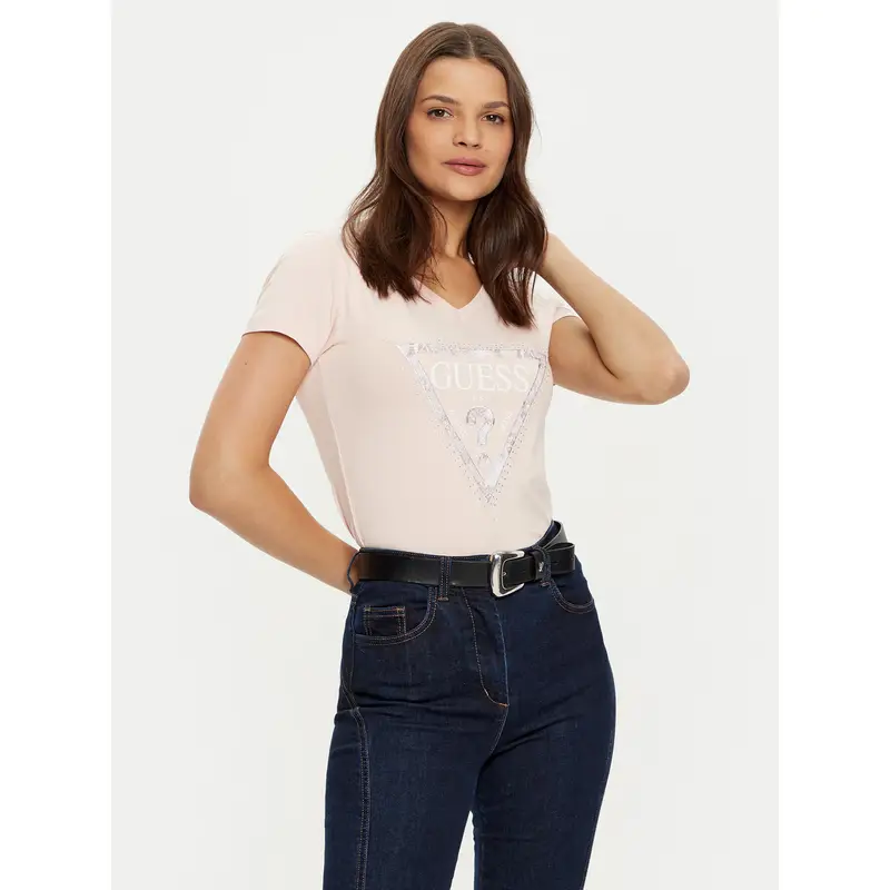 Guess T-shirt Beige 3211517