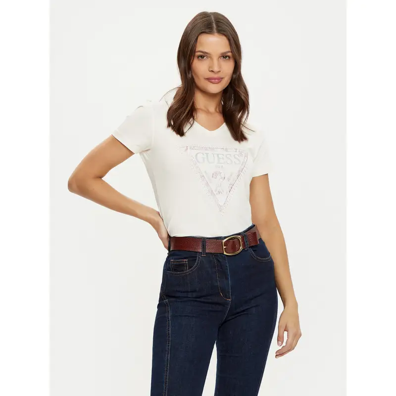 Guess T-shirt Beige 4111161