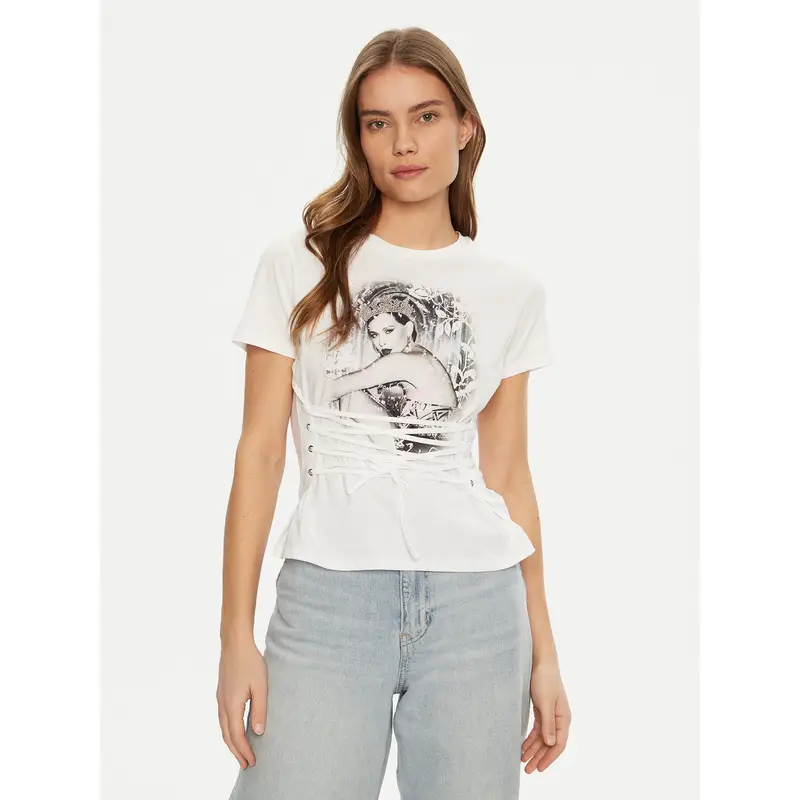 Guess T-shirt Bianco 3211525