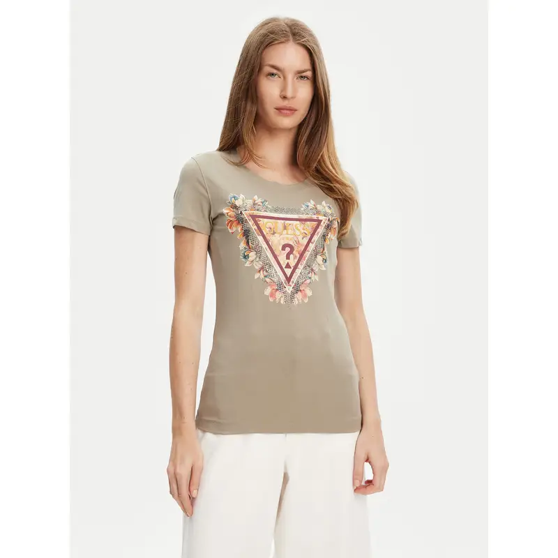 Guess T-shirt Verde 3224468