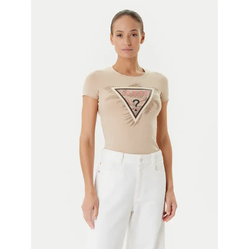 Guess T-shirt Beige 3224470