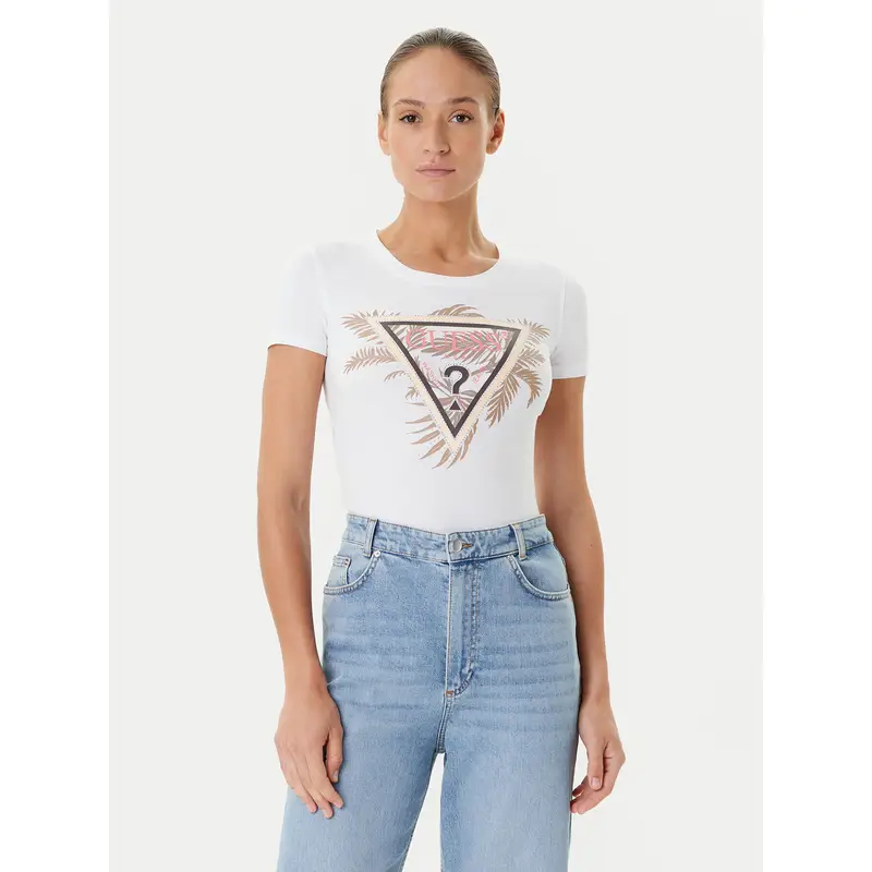 Guess T-shirt Bianco 3224469