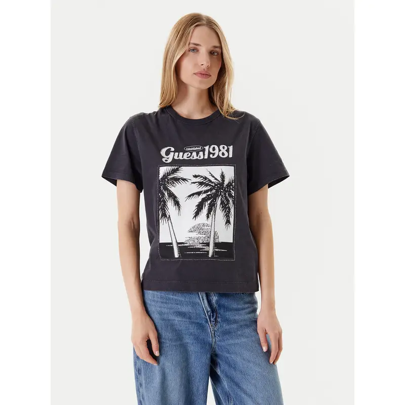 Guess T-shirt Grigio 3224476