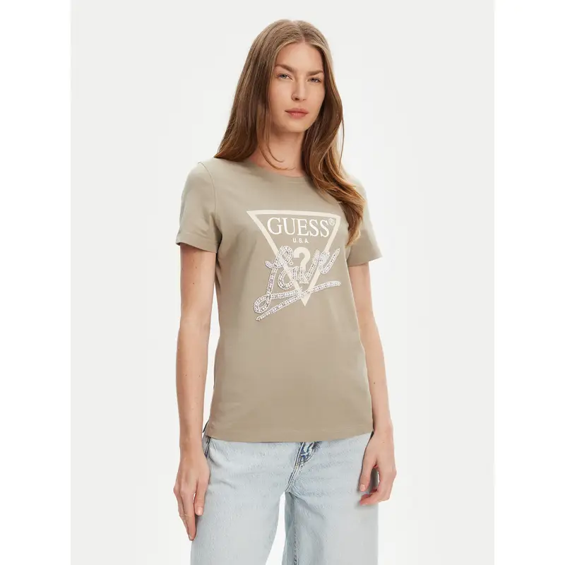 Guess T-shirt Verde 3224488