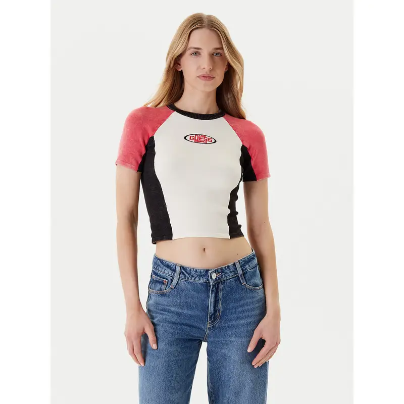 Guess T-shirt Beige 3224517