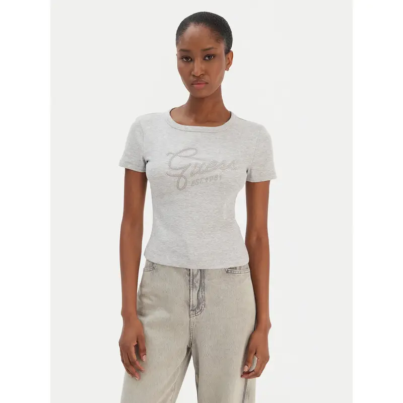 Guess T-shirt Grigio 3885734