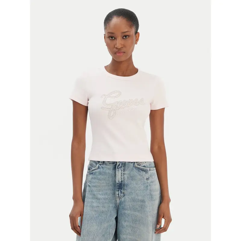 Guess T-shirt Rosa 3885732