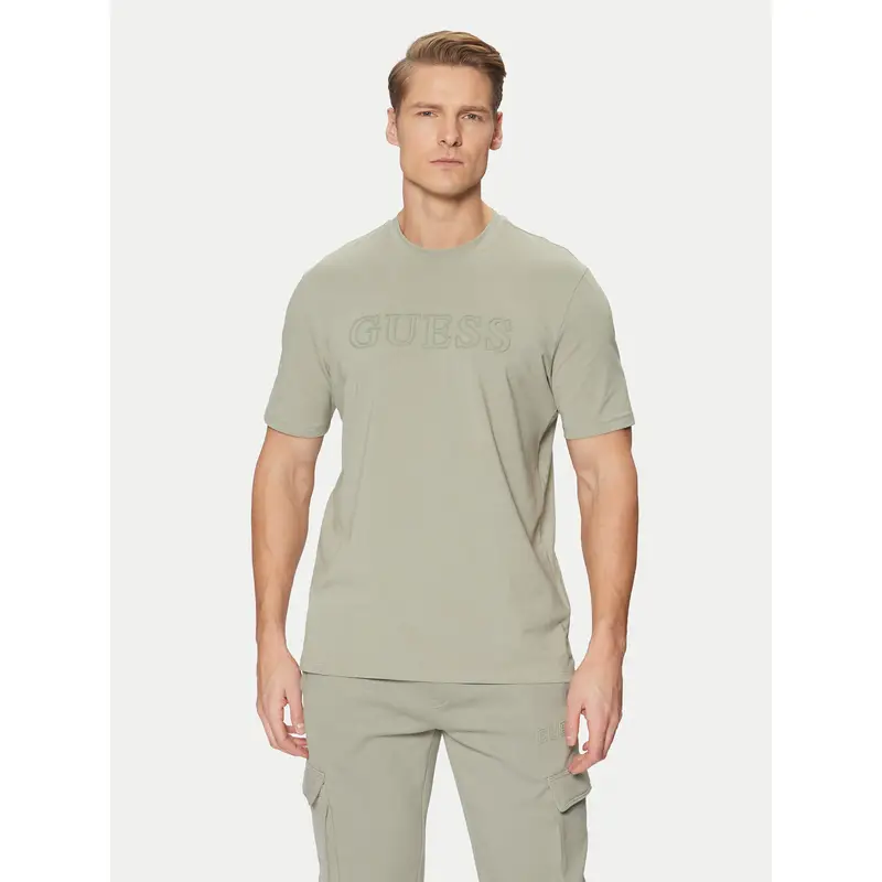 Guess T-shirt Verde 4207135