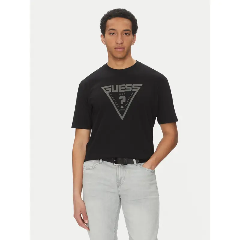 Guess T-shirt Nero 3207187