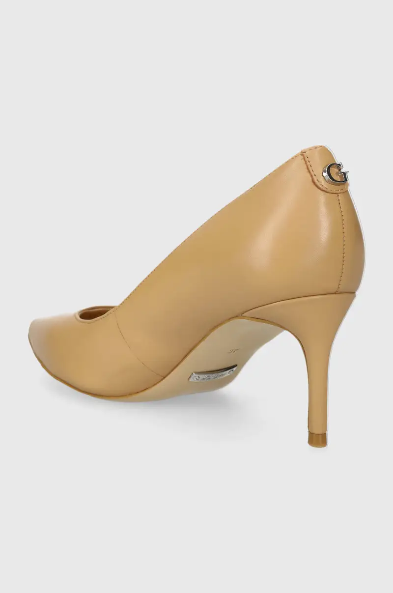 tacchi in pelle BRAVO4 colore beige FLPBV4 LEA08 FLPBV4 LEA08 miniatura 3