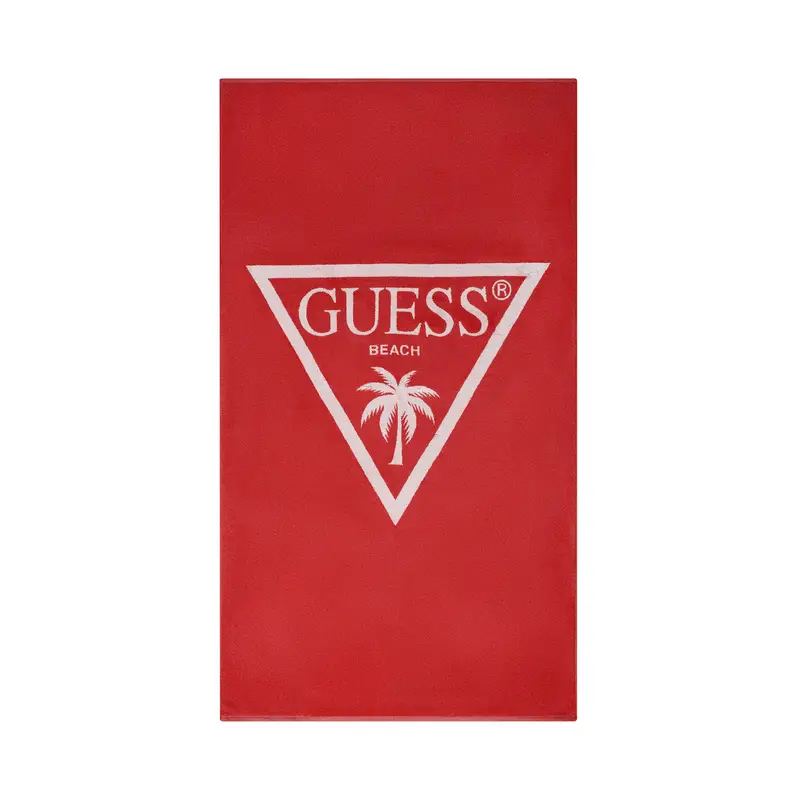 Telo da spiaggia Guess E5GZ14 SG00P Rosso