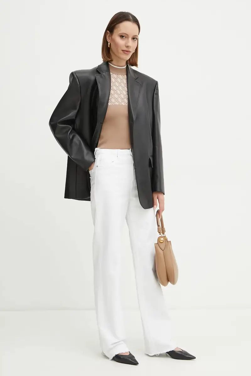 Guess Top Donna Marrone 3138025 miniatura 2