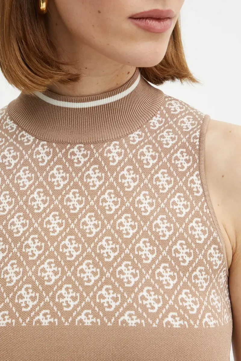 Guess Top Donna Marrone 3138025 miniatura 5