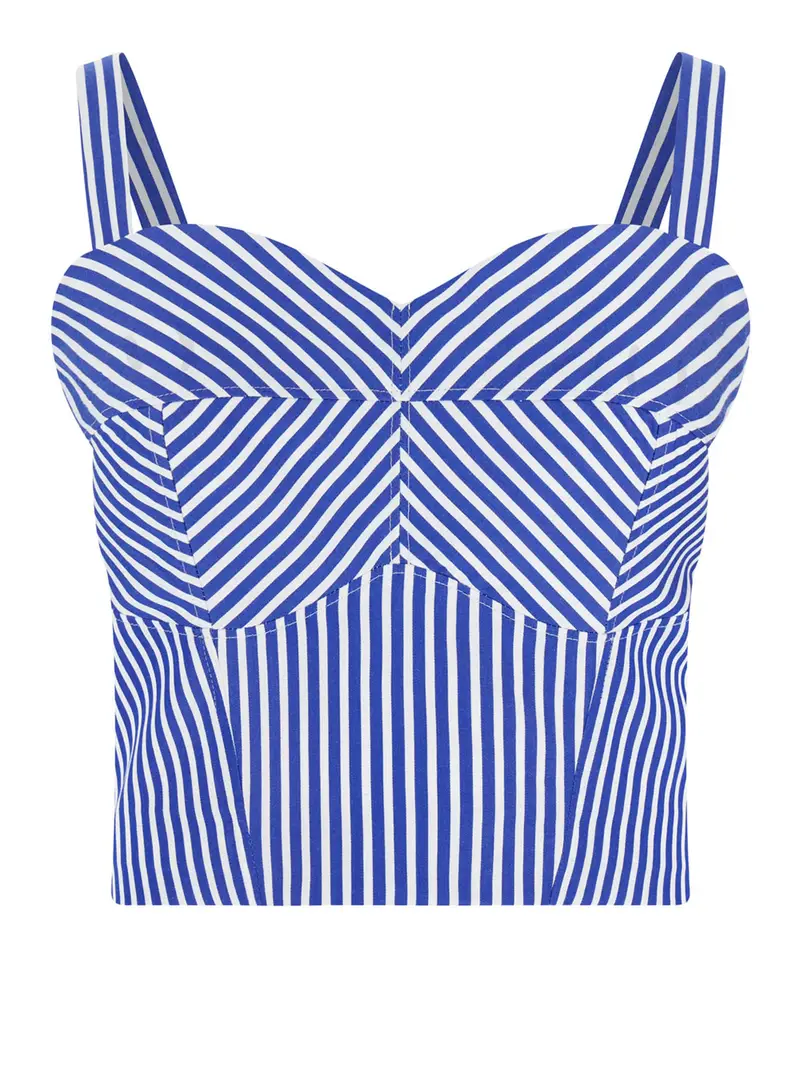 top guess tecla da donna - blu