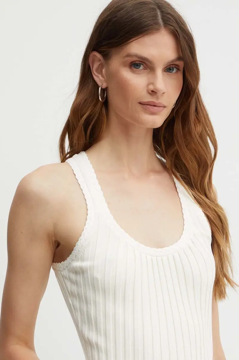 Guess Top Donna Beige 3120888 miniatura 4