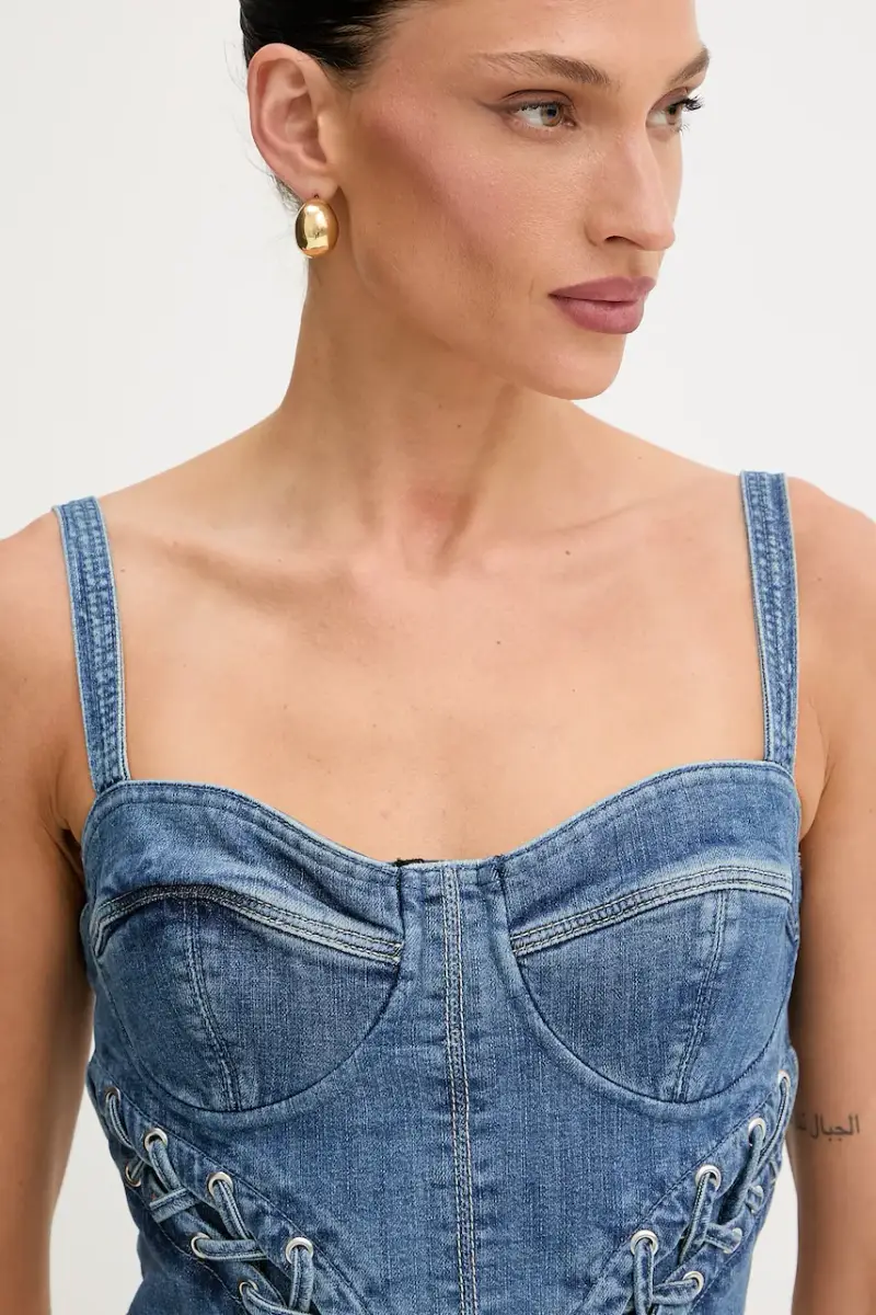 top jeans MARSY colore blu W5GH86 D4H7C miniatura 4