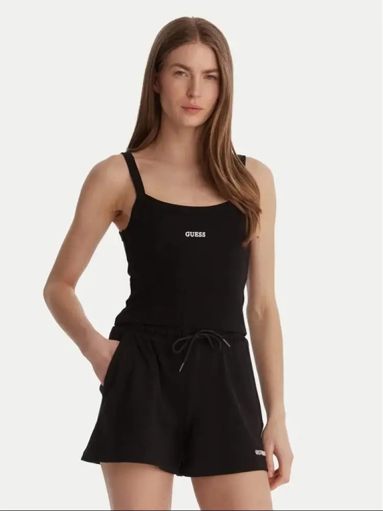 top nero donna mini logo