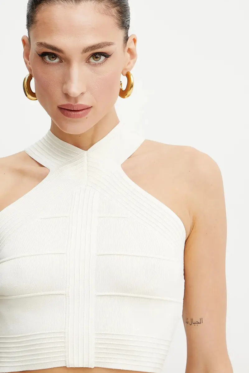 Guess Top Donna Beige 3292569 miniatura 4