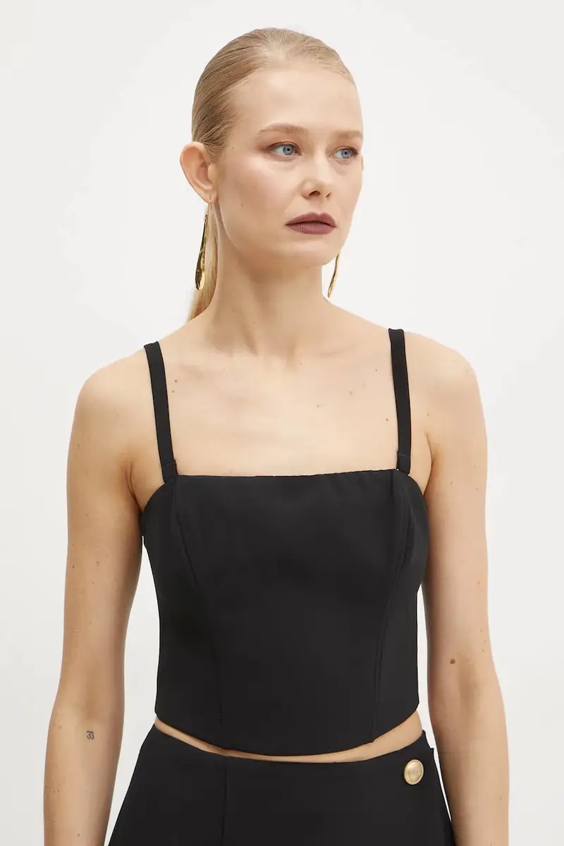 top RAISSA colore nero W5RH26 WGLO2