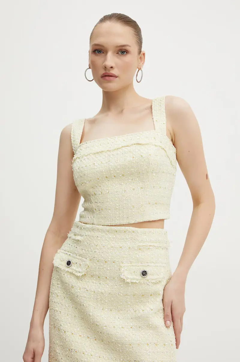 Guess Top Donna Giallo 3246248