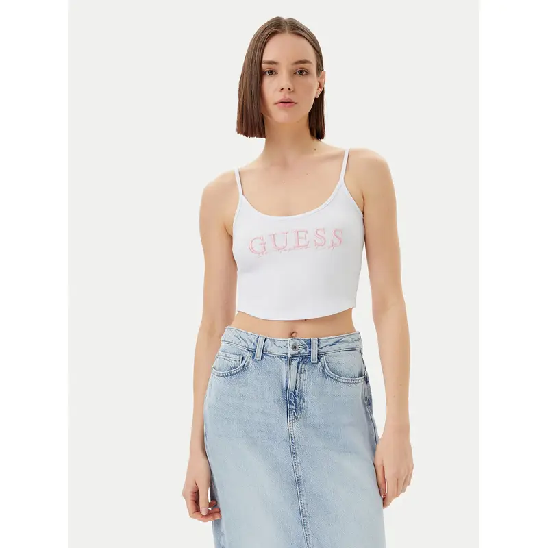 Guess Top Bianco 3216494