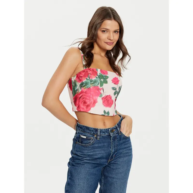 Top W5RH26 WGLO2 Multicolore Regular Fit